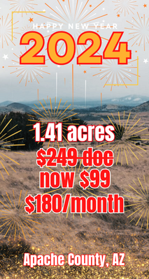 Grab 1.41 Acres in Apache County AZ – Make this your Future