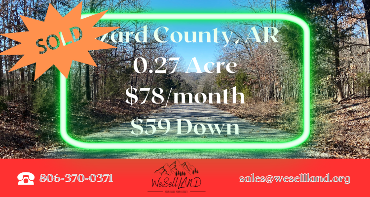 Escape the City and Unwind on 0.27-Acre in Izard County for Only $59 Down and $78/Month