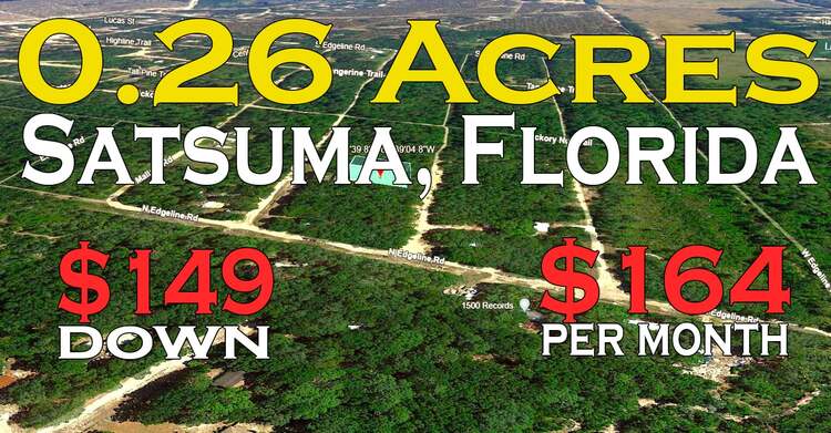 Treed Lot 0.26 Acres Ideal Sanctuary in Satsuma, FL Awaits