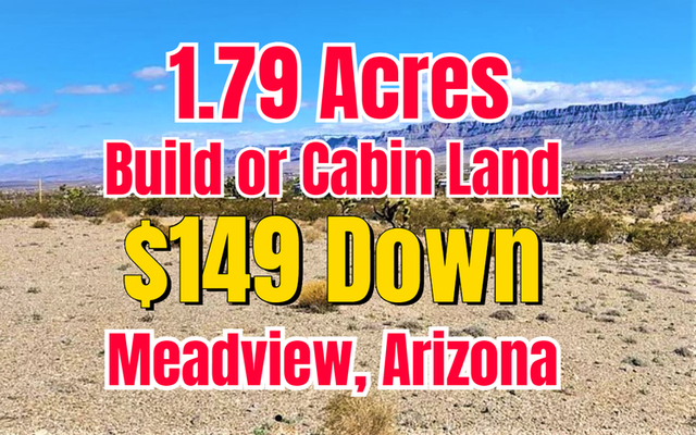 Start Your Dream Life On This Beautiful Lot in Mohave, AZ
