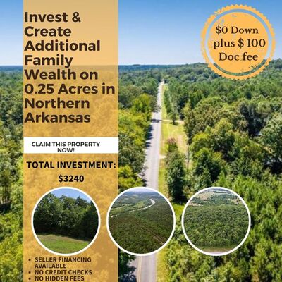 SOLD Invest and Create Additional Family Wealth on 0.25-ac