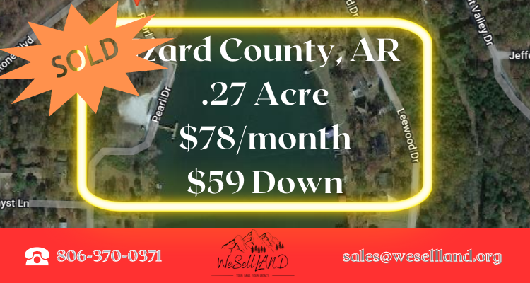 Unwind and Explore the Great Outdoors on 0.27-Acre in Izard County for Only $59 Down and $78/Month