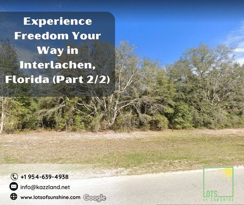 Enjoy Freedom the YOUR WAY Interlachen Florida (2/2)