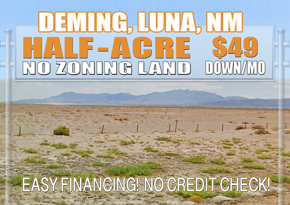 Off-Grid Delight in Luna, New Mexico! Half-Acre Lot for Only $49 Down!