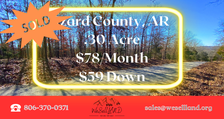 Unwind with Lake, Trees, and Recreation on 0.30-Acre in Izard County for Only $59 Down and $78/Month
