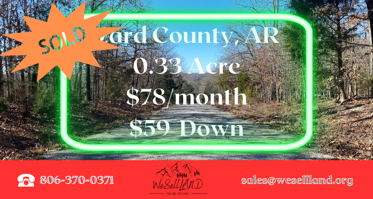 Your Off-Grid Awaits on 0.33-Acre in Izard County for Only $59 Down and $78/Month