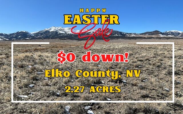 Elko's Wonderland: 2.27 Acres of  Land for $140/Month!