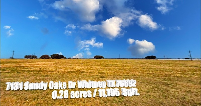 Relax at Lake Whitney in this Ready to Build Lot - 7131 Sandy Oaks Dr Whitney TX 76692