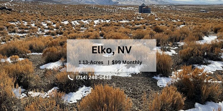 Don't Stop Believin' in Elko, NV: 1 Acre Only $99/MO!