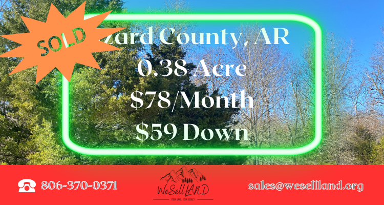 Boating and Family Time on 0.38-Acre in Izard County for Only $59 Down and $78/Month