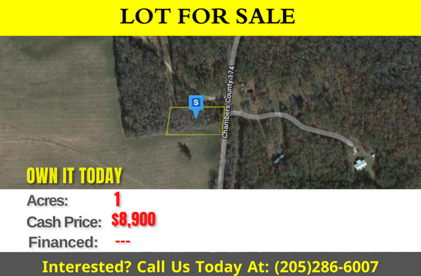Incredible Land for Sale in Chambers County Alabama