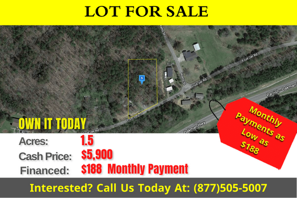check out this very well-taken 1.5-acre property in Oakman city