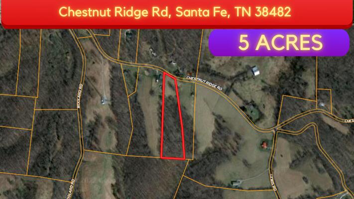 Vast 5 Acre Land For Sale in the Beautiful Maury County, TN!