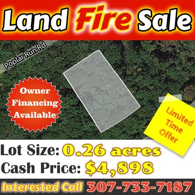 0.26ac Lot in Claysburg, Offering 40% SAVINGs to Buyer!