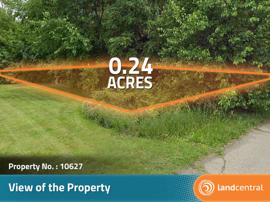 0.24 acres in Genesee County, Michigan - Less than $200/month