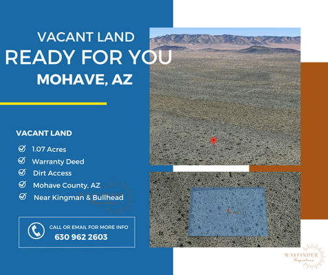 Untouched Beauty: Vacant Land in Scenic Mohave County, AZ