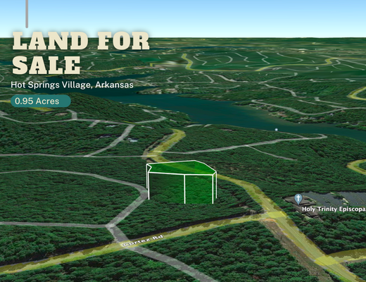 0.95-acre Homesite in Hot Springs Village AR - Enjoy Golf, Fishing, Nature Here!