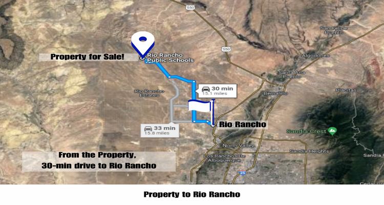 Ride The Wave In This Growing Suburb Of Albuquerque - .5 Acre Property in Rio Rancho Estates