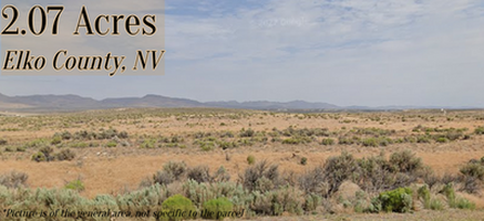 SOLD: Ring in the New Year a 2-Acre Slice of Elko, NV!