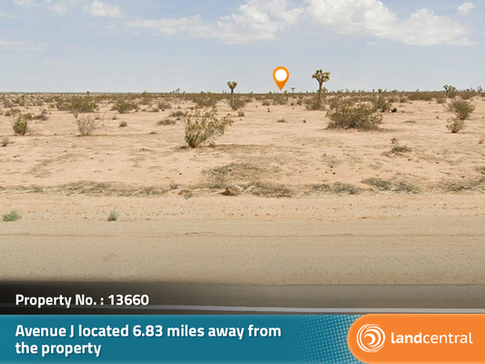 2.564 acres in Los Angeles County, California - Less than $180/month
