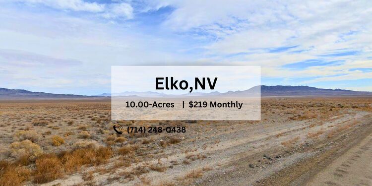 10 Acres of Epic Desert Adventures in Elko, NV