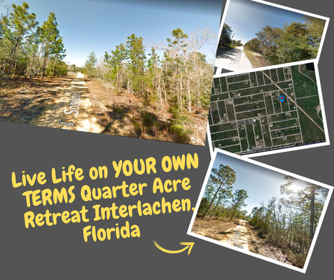 Live Life on YOUR OWN TERMS Quarter Acre Retreat Interlachen, Florida