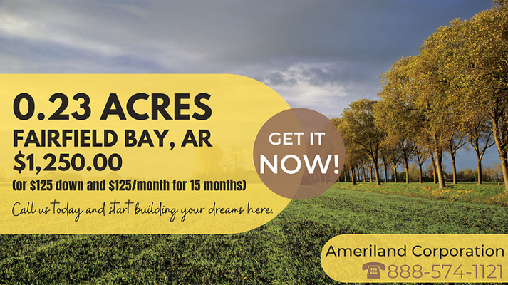 Amazing Fairfield Bay, Van Buren, Arkansas is home to an inspiring country retreat!