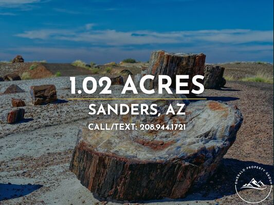 * SOLD * Desert Downtime: Relax on 1+acres near Sanders, AZ