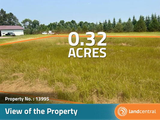 0.32 acres in Ward County, North Dakota - Less than $190/month