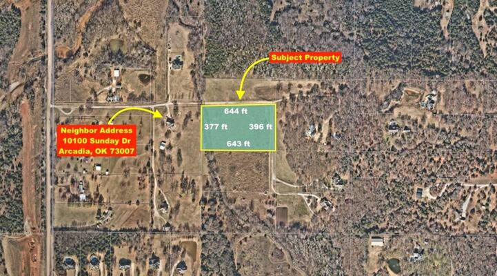 5.68 acre Vacant Land 25-minutes from Oklahoma City!