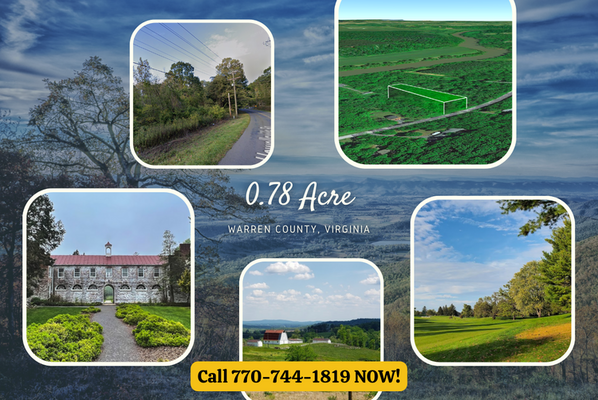SELLER FINANCING AVAILABLE - NO CREDIT CHECKS! .78-acre Homesite in Front Royal, Virginia