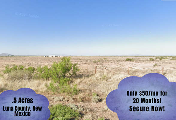 The Wonders of Luna County, New Mexico Awaits! Secure This .5 Acre Parcel Today!