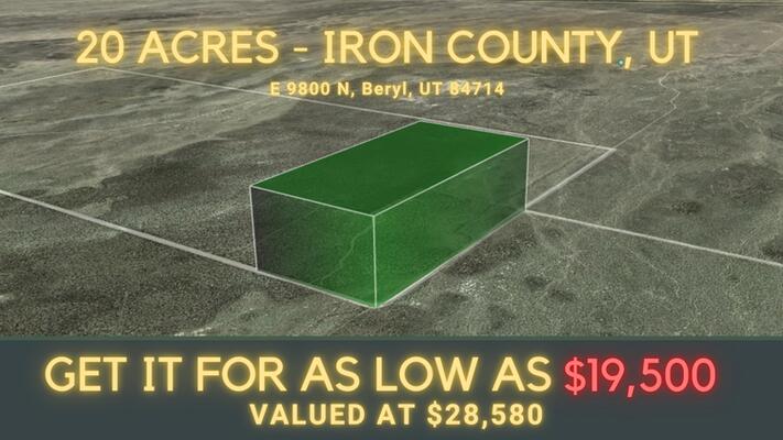 Get Your Very Own South West Desert Escape!!  Check it Out in Iron County, UT!!