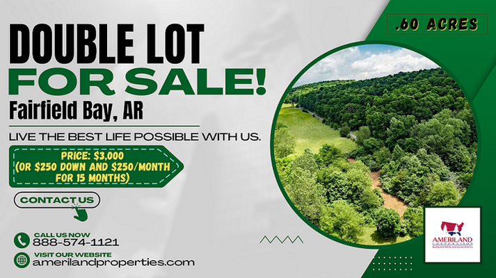Live the Best Life Possible in this 0.60-Acre Lot in Van Buren, Arkansas