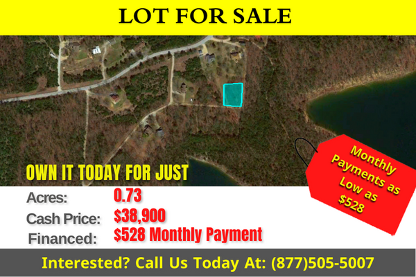 Amazing Residential Lot with Lakeview, Perfect for Full-Time Living!!