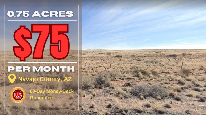 Escape the Ordinary: Seize Your Piece of Paradise in Navajo County, AZ's Recreational Land for only $75/Month!
