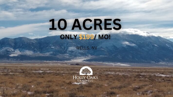 Bring the Toys and Play on 10 Acres in Elko for $199/month