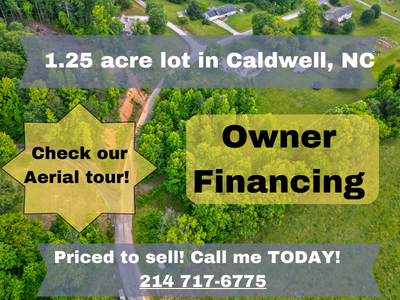 BUILD YOUR ULTIMATE DREAM HOME Along the Creek in the Rolling Hills of Caldwell County, NC on this 1.25 Acre Lot!