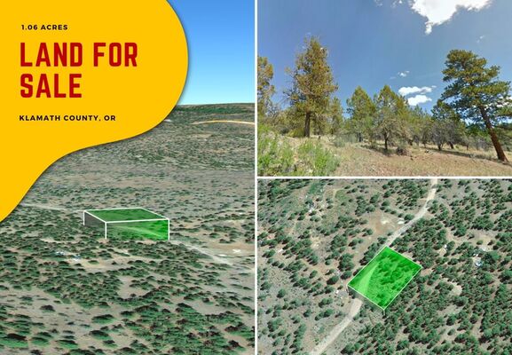 1.06-acre to Build Your Cabin in Klamath Falls - Enjoy Being Close to Nature Here!