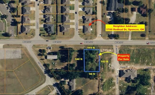 Prime Location! .34-acre Vacant Land for Sale in Spencer, OK
