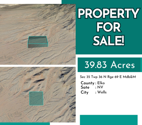 Tune Into Silence: 40 Acres of private land!