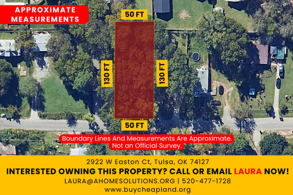 0.15ac Vacant Lot for Sale in Tulsa, OK