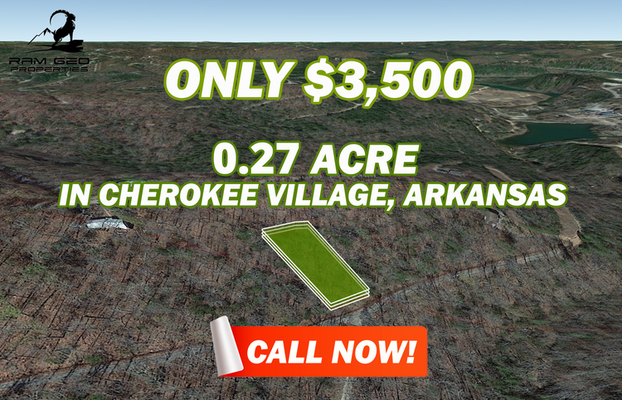 Embrace Tranquility: 0.27 Acre in Cherokee Village, AR!