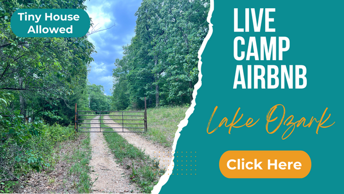 Own a STUNNING home lot & camp by Lake Ozark. See more details.