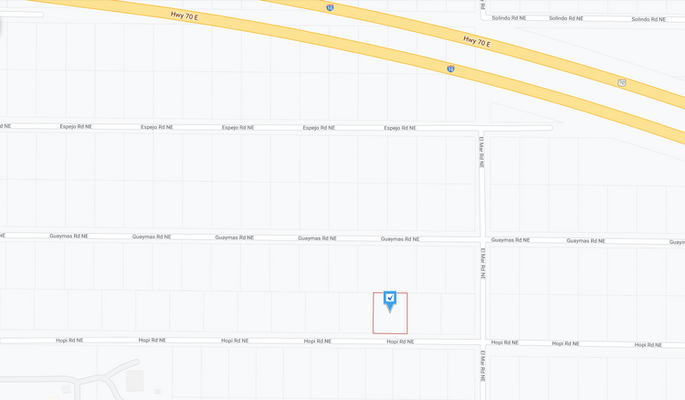 Hopi Rd NE, Luna NM Land for Sale | Landmodo
