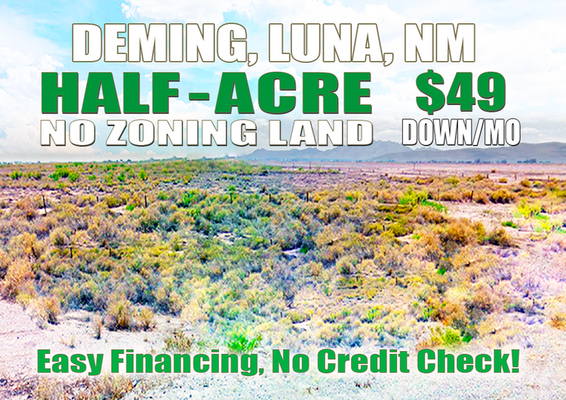 A Dream Location for Only $49 Down - Great Land in Luna County, NM!