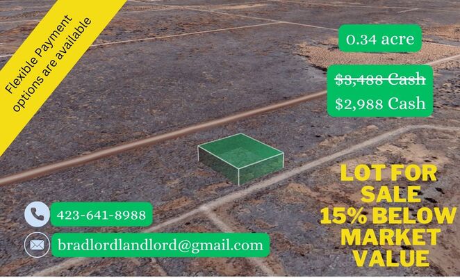 0.34 Acre Lot near Douglas, AZ: Build Your Dream Home!