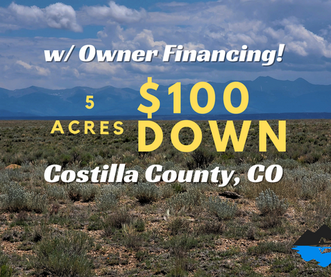 Own Your Dream: 5-Acre Paradise in Costilla County!