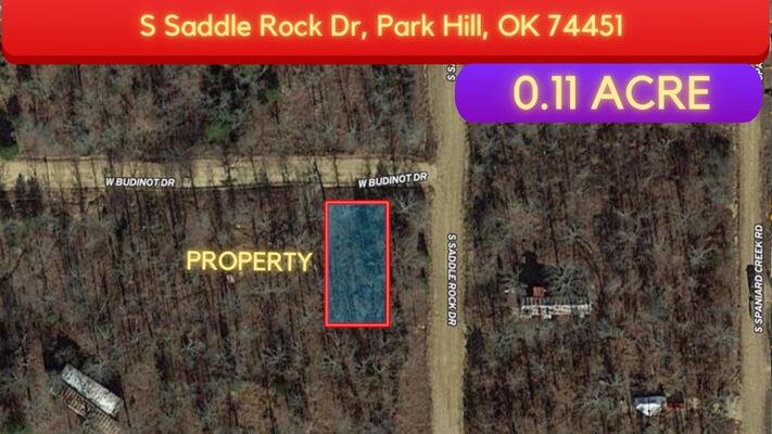Vacant Lot For Sale in Cherokee County, OK! This is your opportunity to get your very own Lake Property!