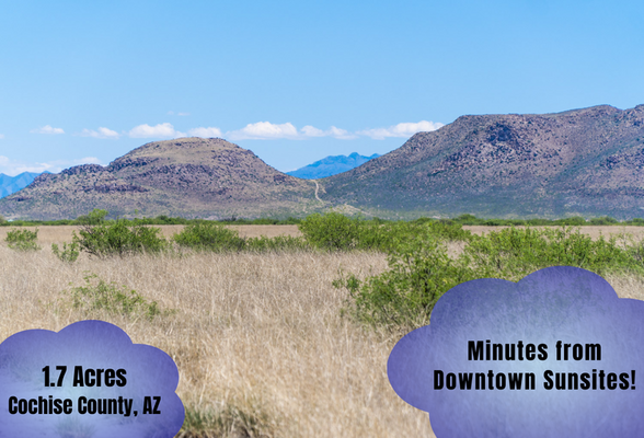 *Bundle Deal* 1.7 Acres of Pure Opportunity in Sunsites, Arizona! 